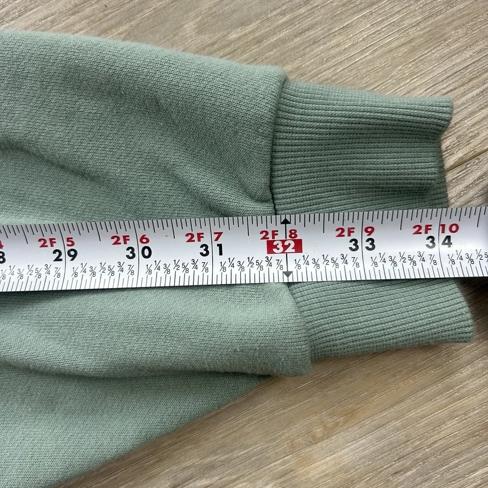 Alo Yoga Womens Large Accolade Hoodie Botanical Green Pullover***